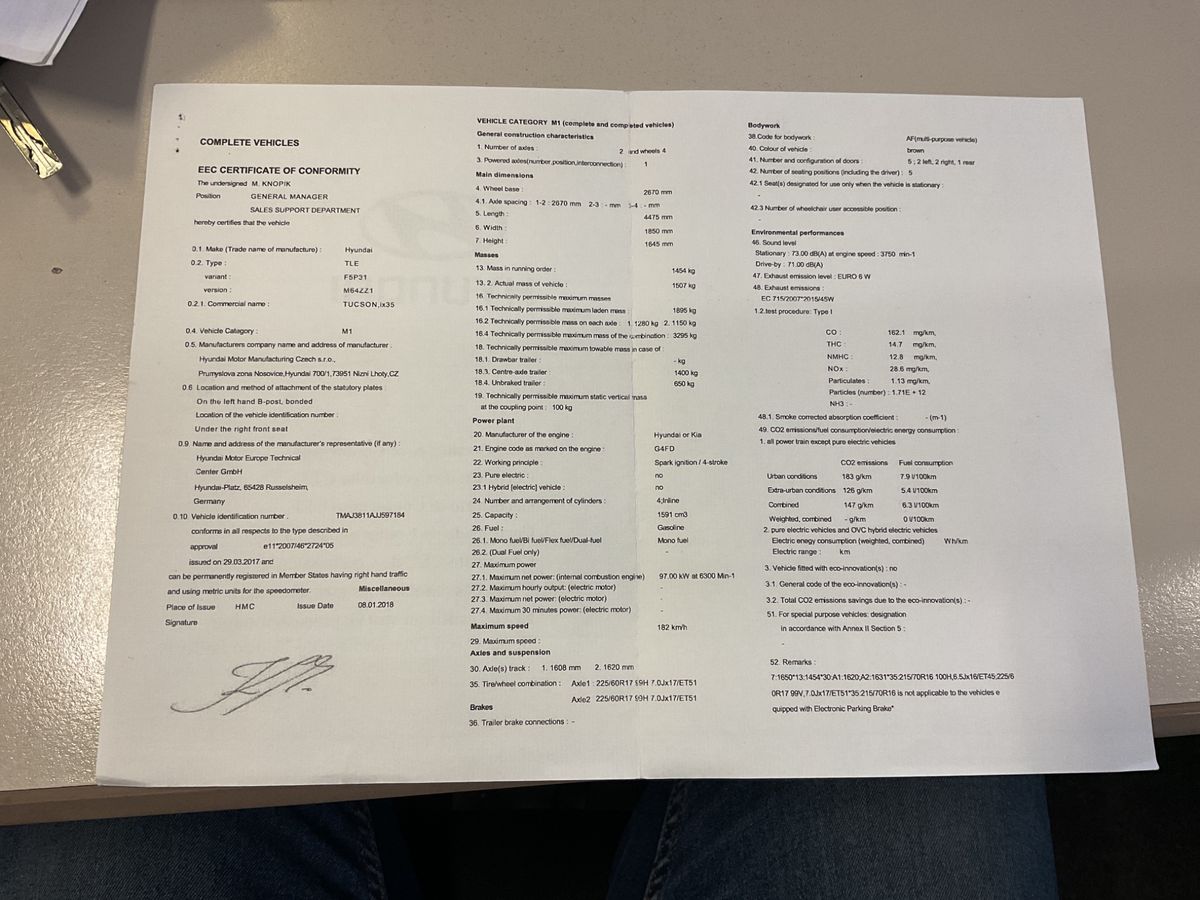 Hyundai Tucson d'occasion