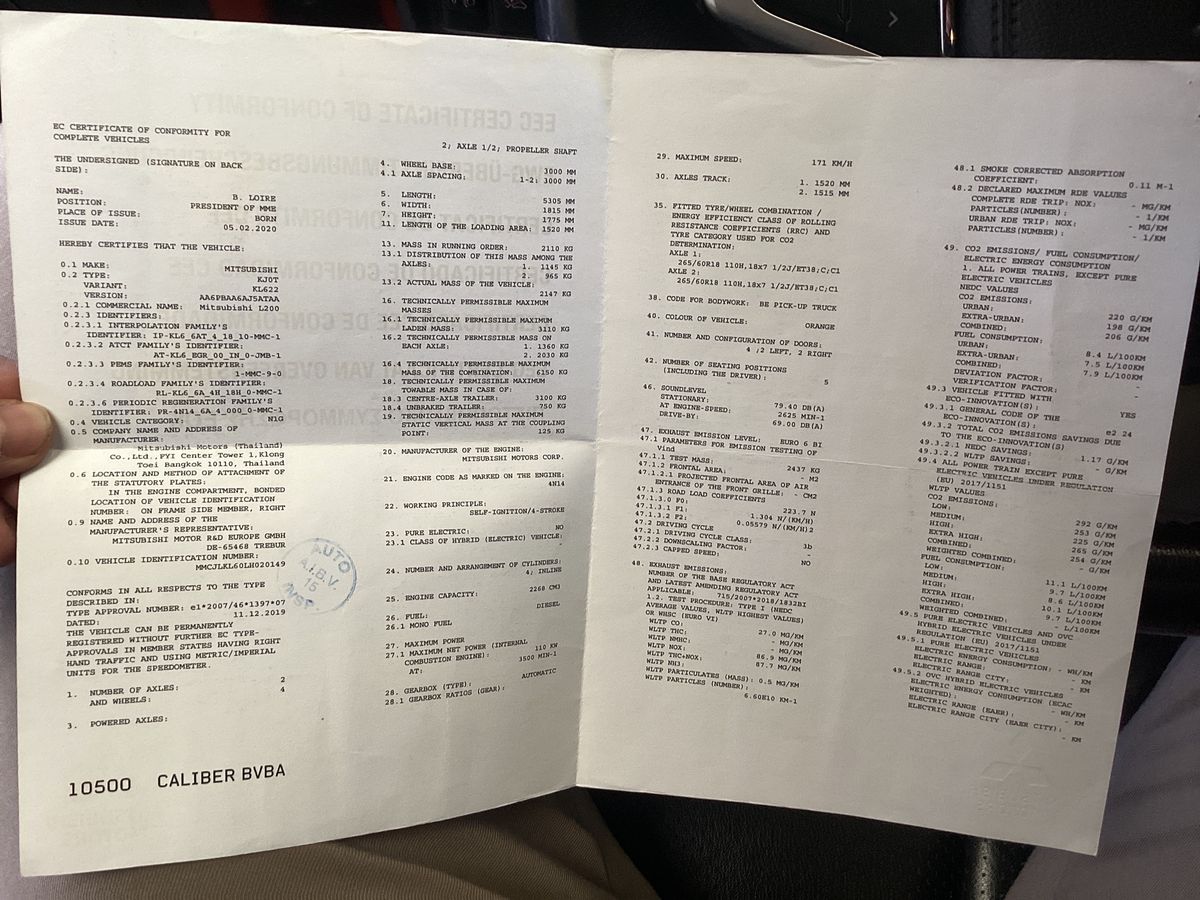 Mitsubishi L d'occasion