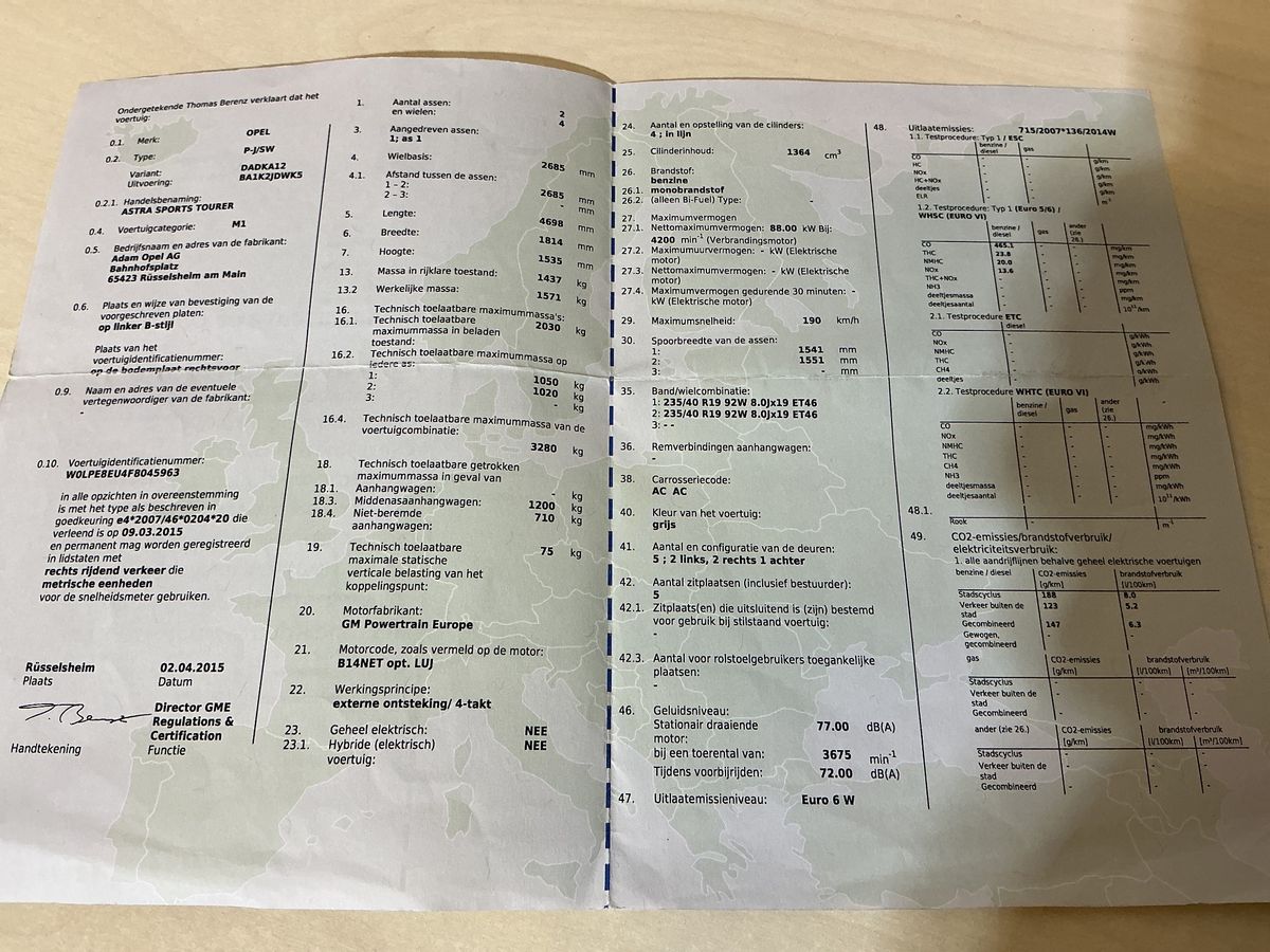 Opel Astra 1.4 Turbo Cosmo
