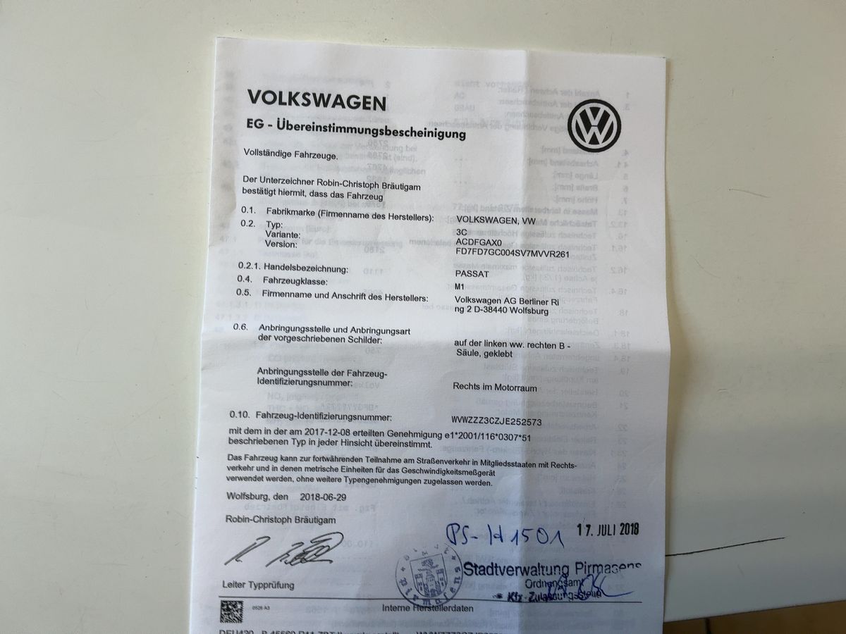 Volkswagen Passat d'occasion