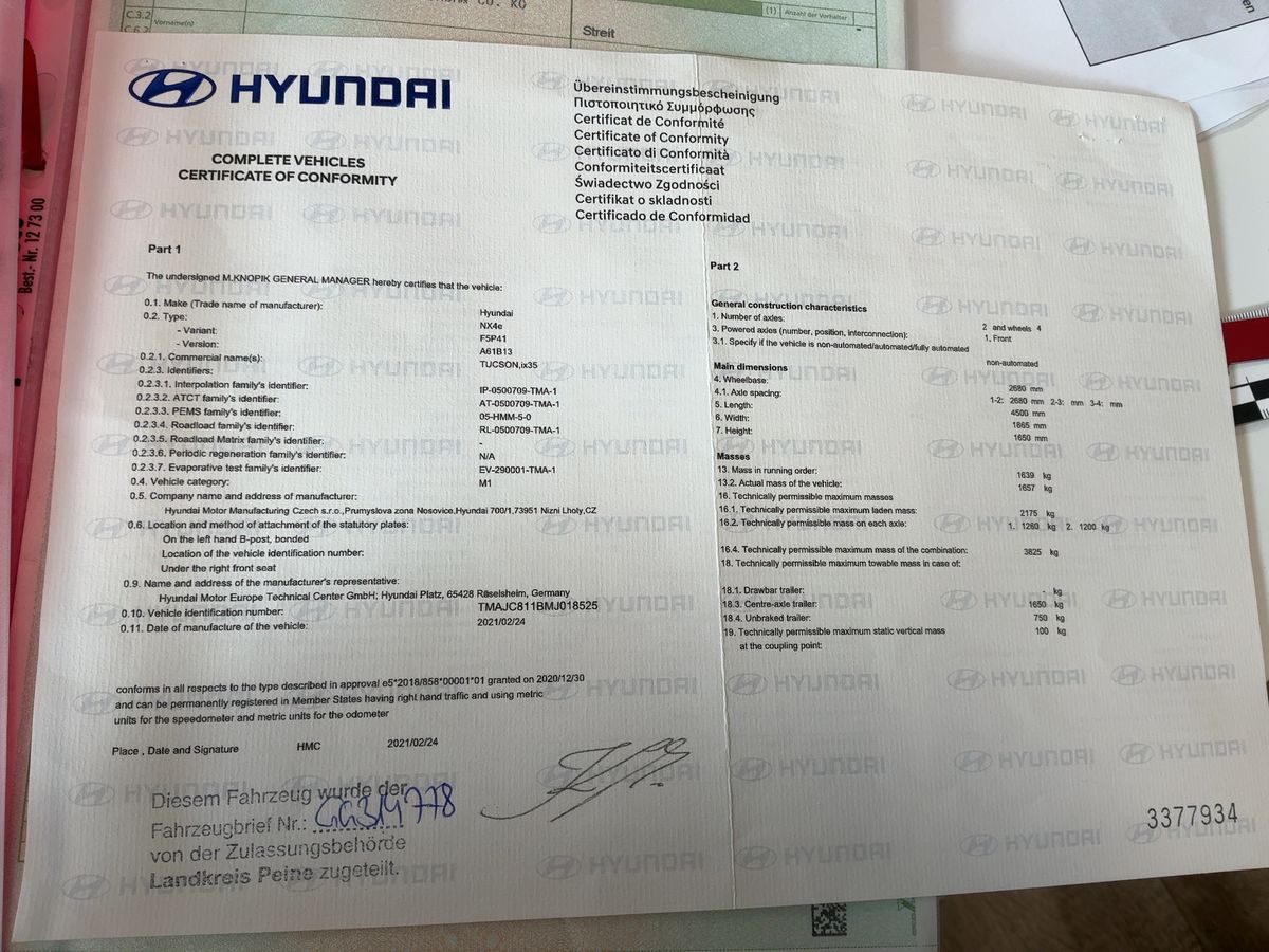 Hyundai Tucson d'occasion