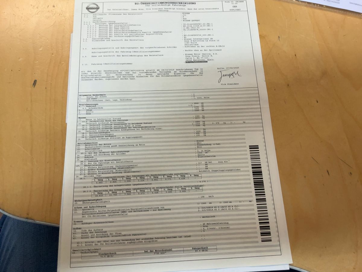 Nissan Qashqai d'occasion