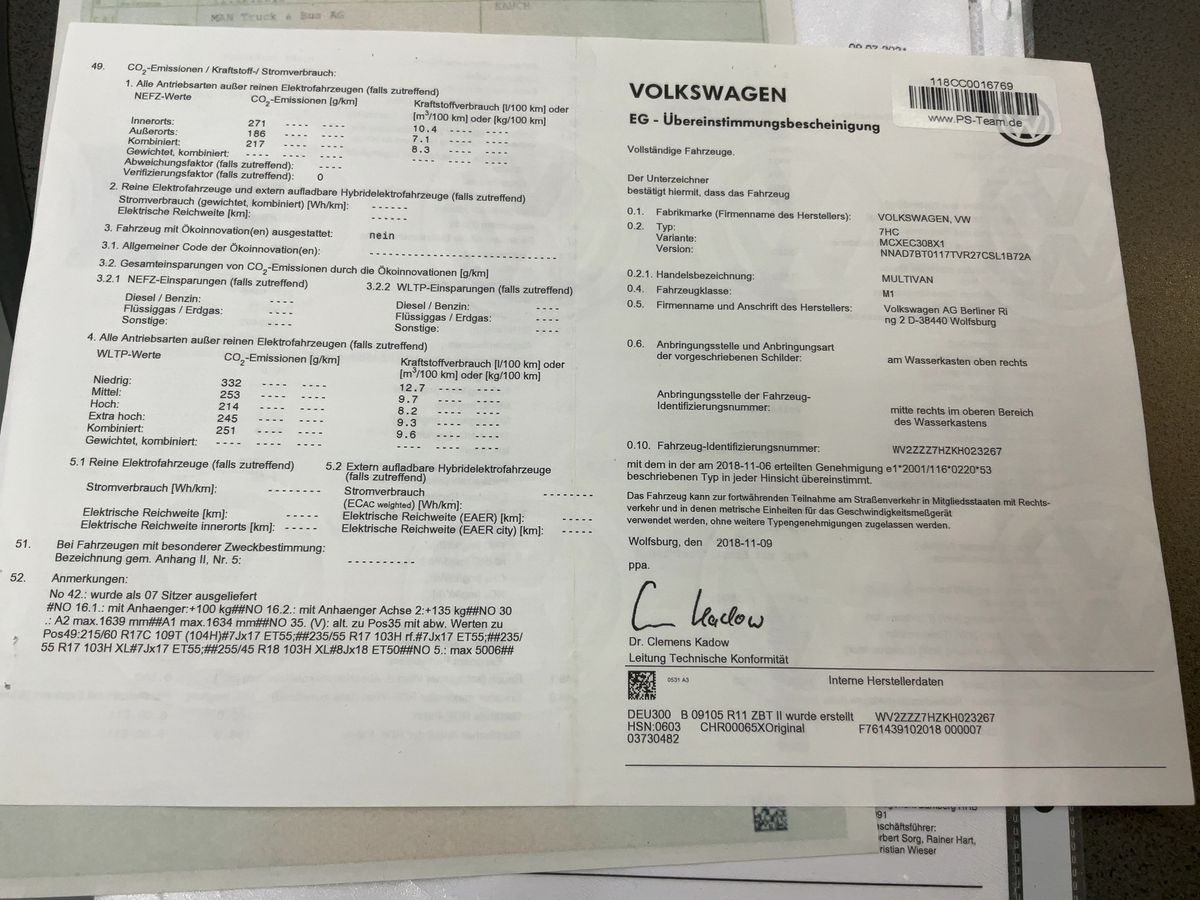 Volkswagen T6 d'occasion