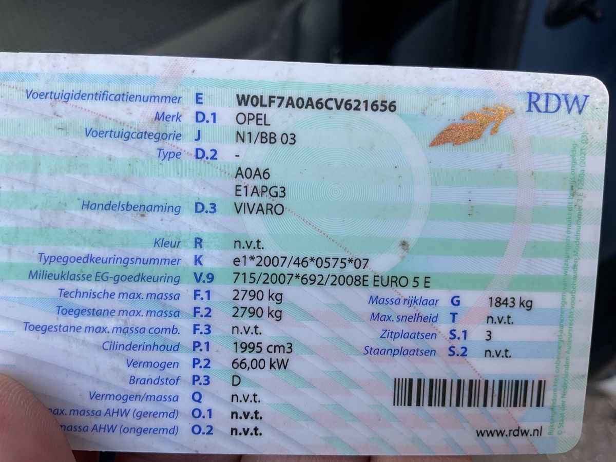 Opel Vivaro 2.0 CDTI Kasten L1H1 2,7t