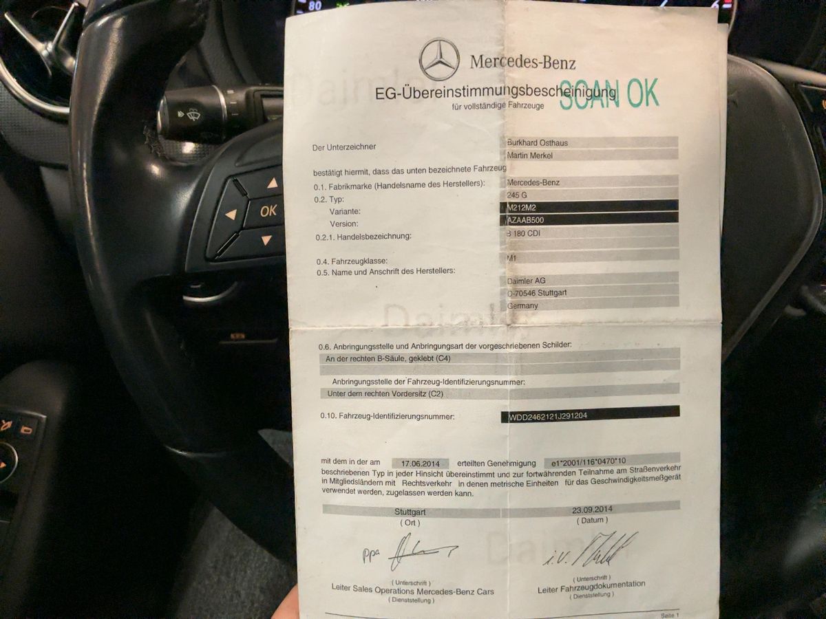 Mercedes-Benz B-Klasse d'occasion