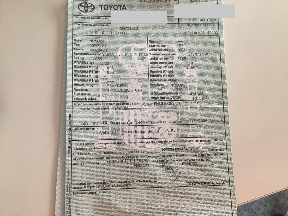 Toyota Yaris d'occasion