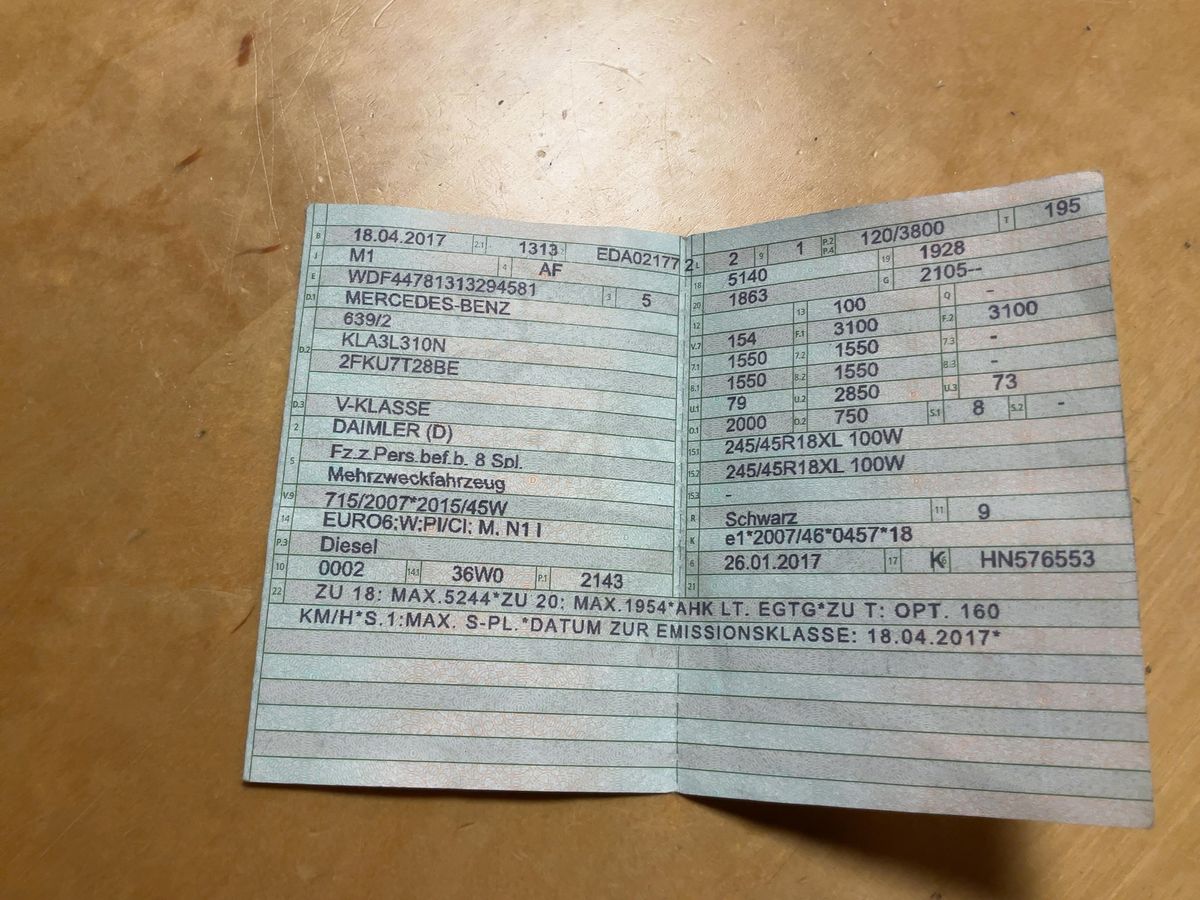 Mercedes-Benz V-Klasse d'occasion