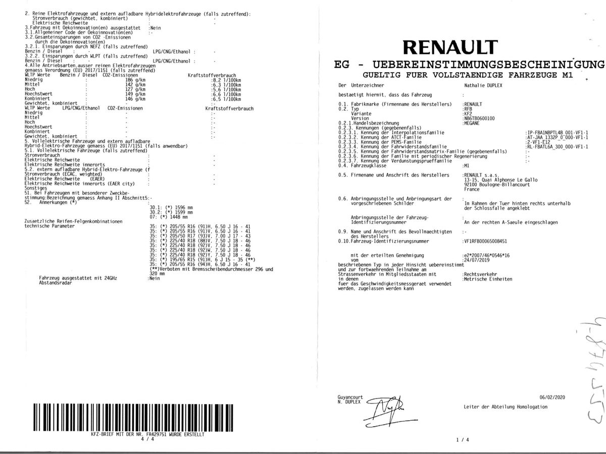 Renault Megane d'occasion