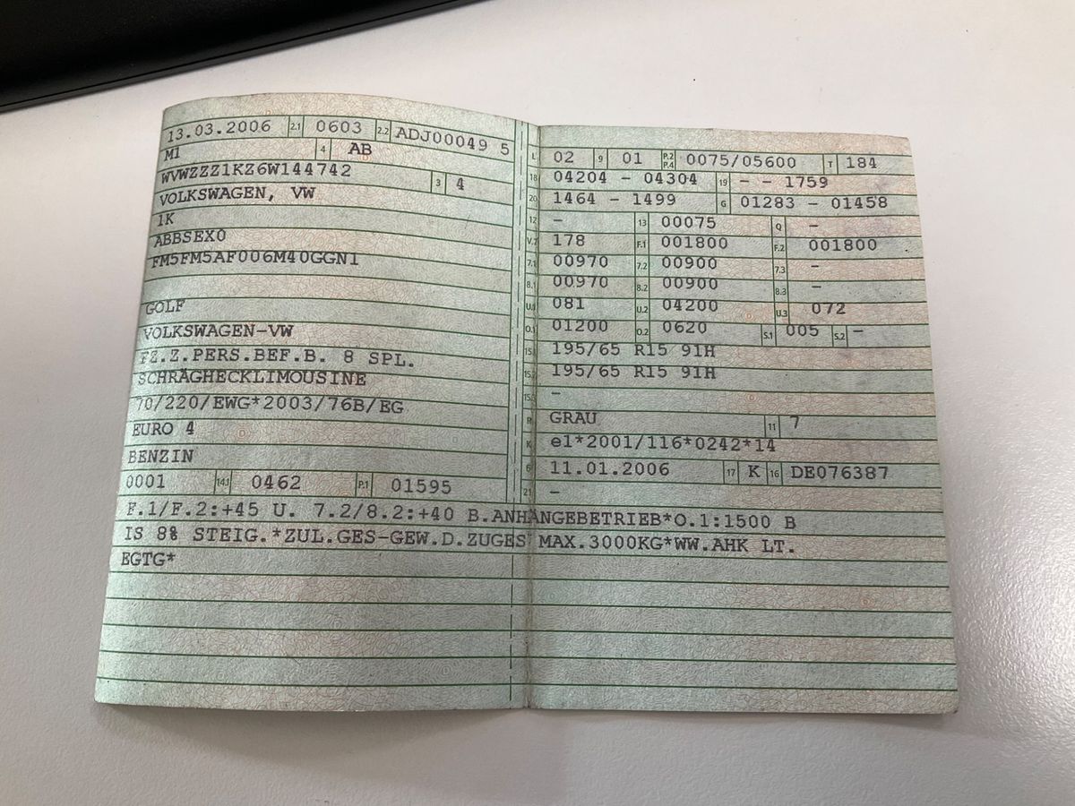 Volkswagen Golf V 1.6 Goal