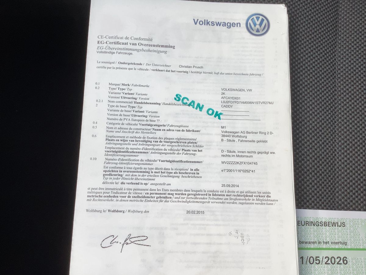 Volkswagen Caddy d'occasion