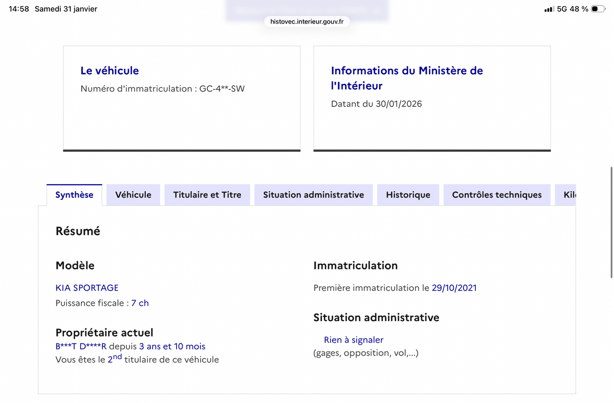 Kia Sportage d'occasion