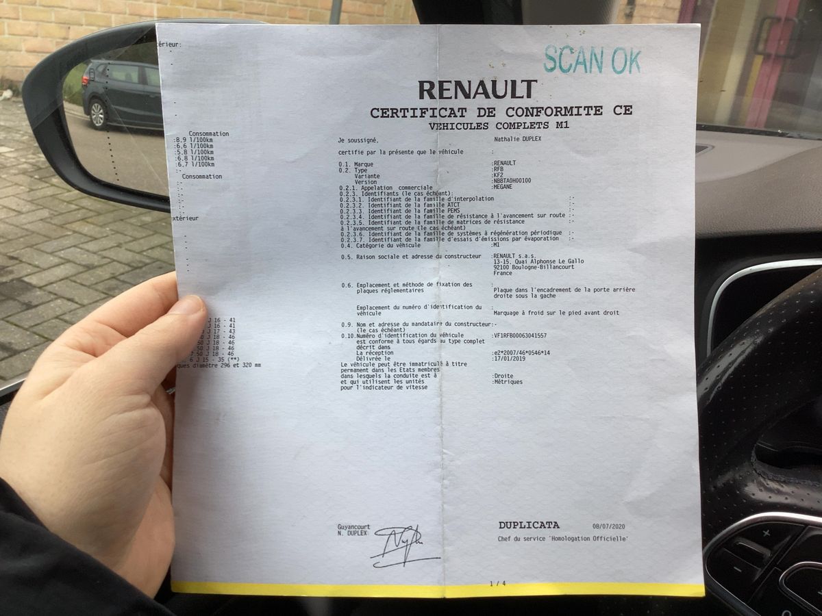 Renault Megane d'occasion