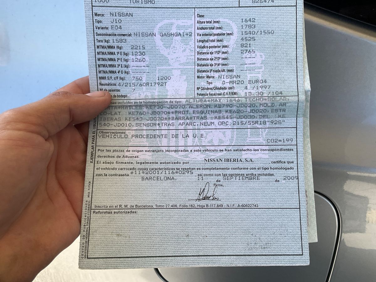 Nissan Qashqai+2 d'occasion