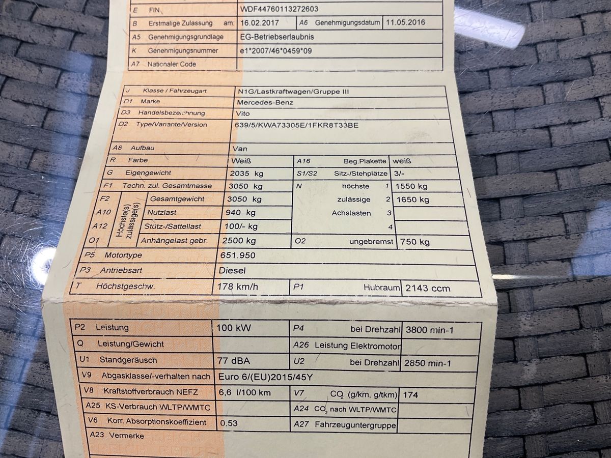 Mercedes-Benz Vito d'occasion