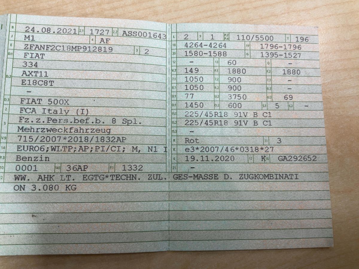 Fiat 500X d'occasion