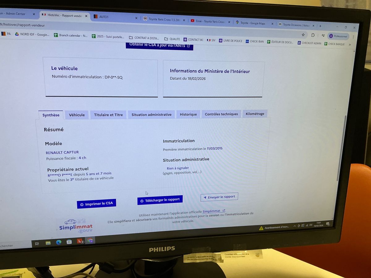 Renault Captur d'occasion