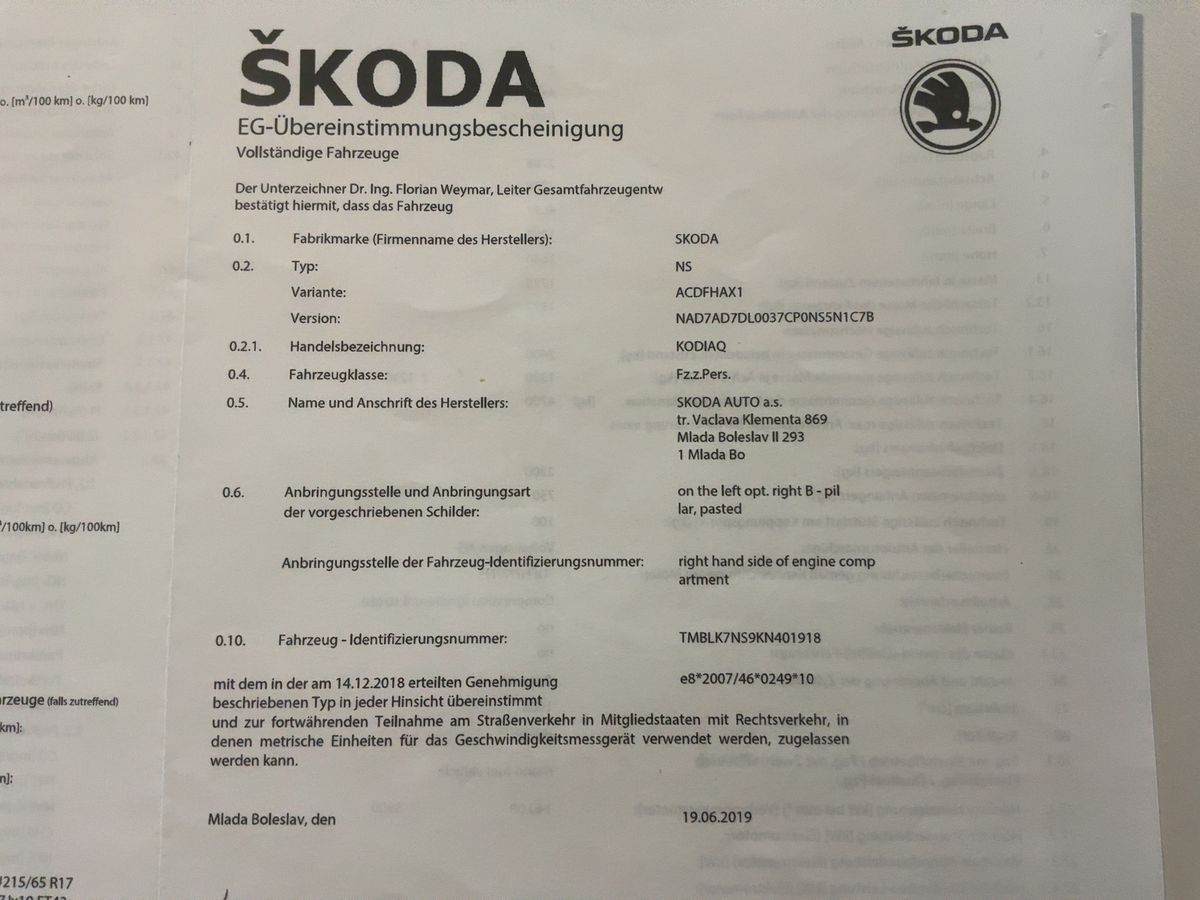 Skoda Kodiaq d'occasion