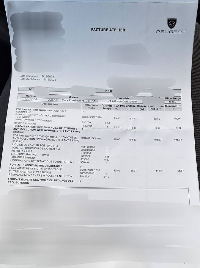 Peugeot 208 d'occasion