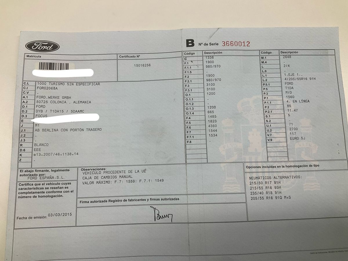 Ford Focus 1.6 TDCi Titanium