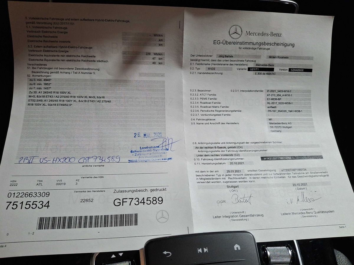 Mercedes-Benz E-Klasse d'occasion