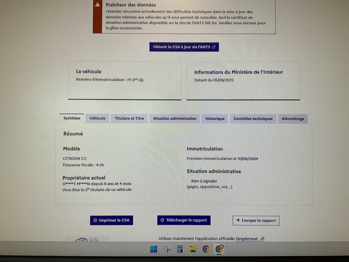 Citroen C2 1.1 Tic Tac