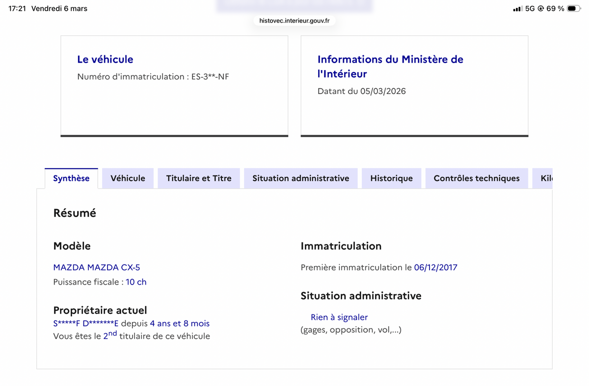 Mazda CX-5 d'occasion