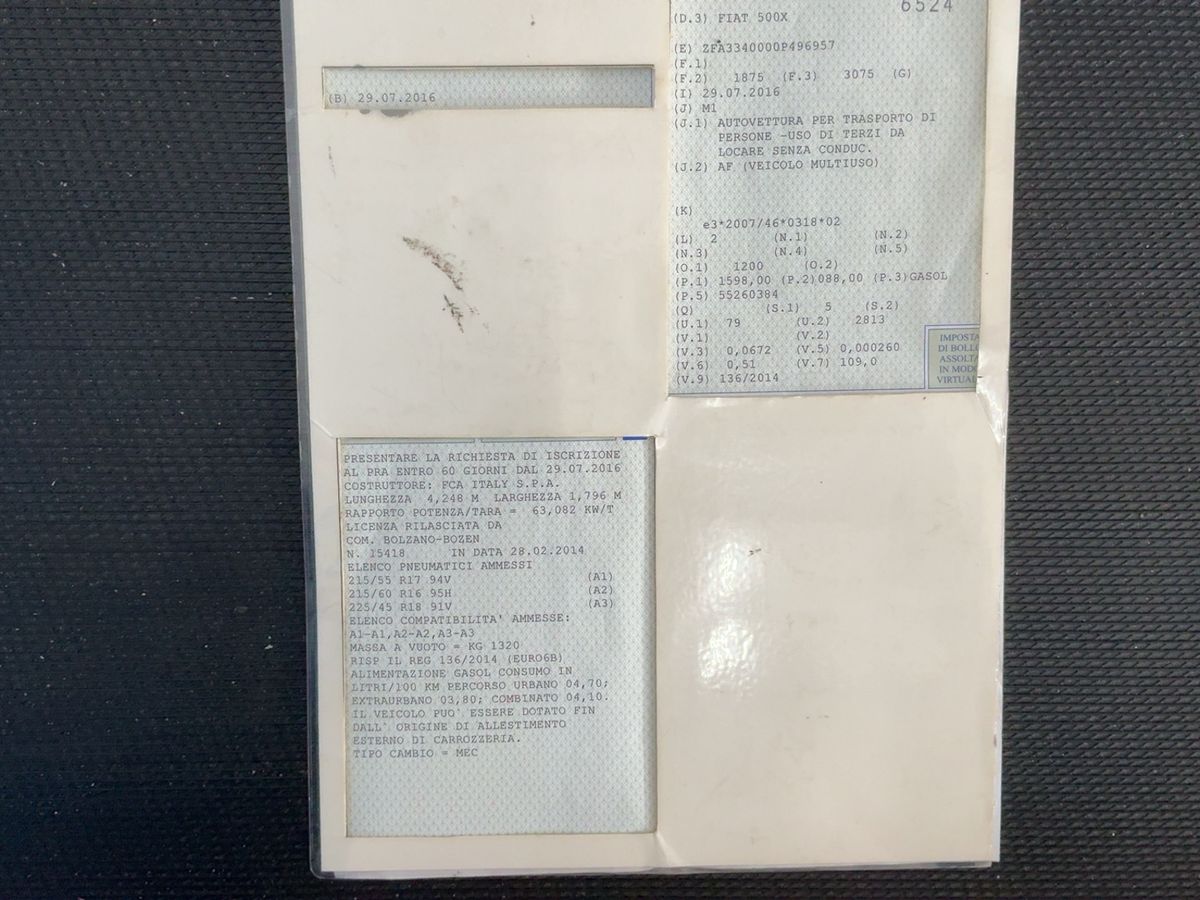 Fiat 500X d'occasion