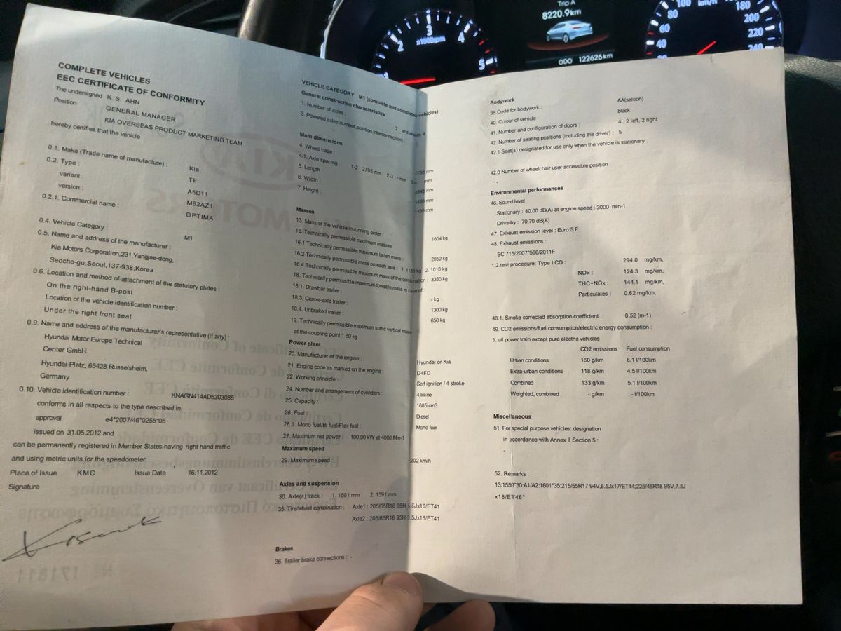 Kia Optima d'occasion