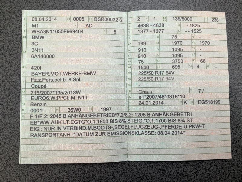 BMW 4er 420i — zdjęcie 15