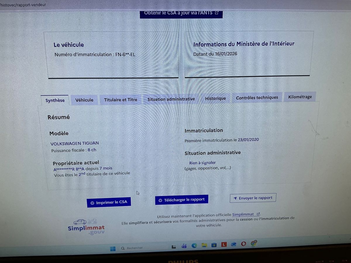 Volkswagen Tiguan d'occasion