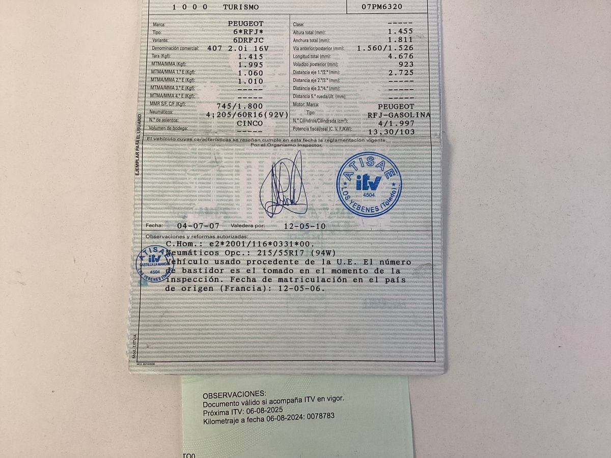 Peugeot 407 d'occasion