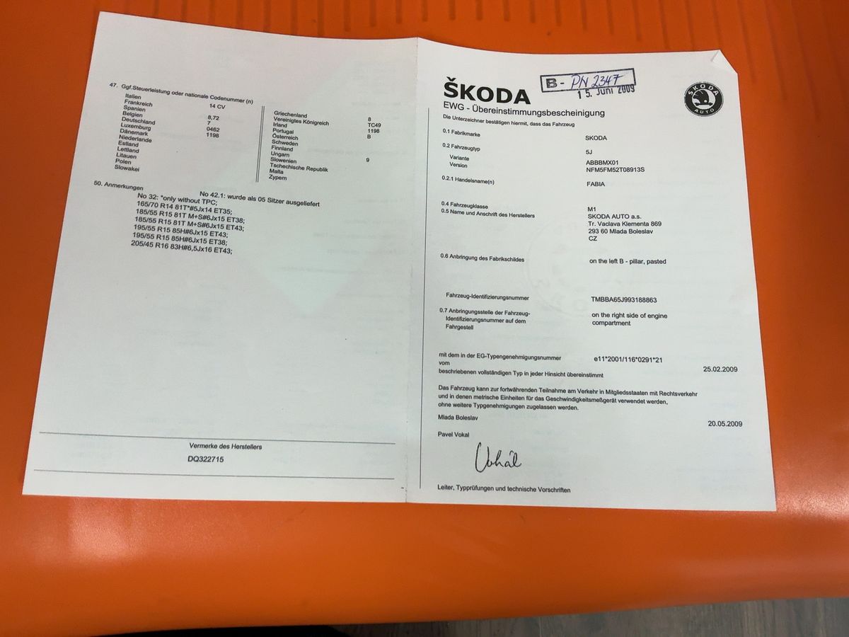 Skoda Fabia 1.2 Ambiente