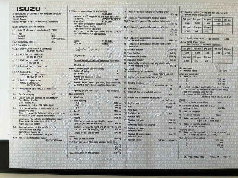 Isuzu D-MAX 1.9 Turbodiesel Double Cab 4WD V-CROSS — zdjęcie 16