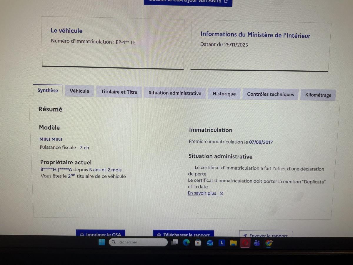 MINI Cooper d'occasion