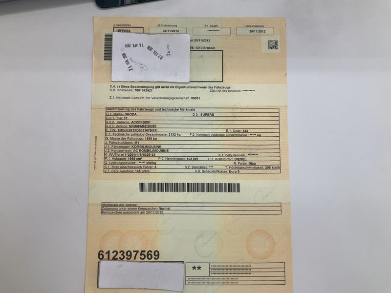 Skoda Superb 2.0 TDI Elegance 2012 – снимка 21