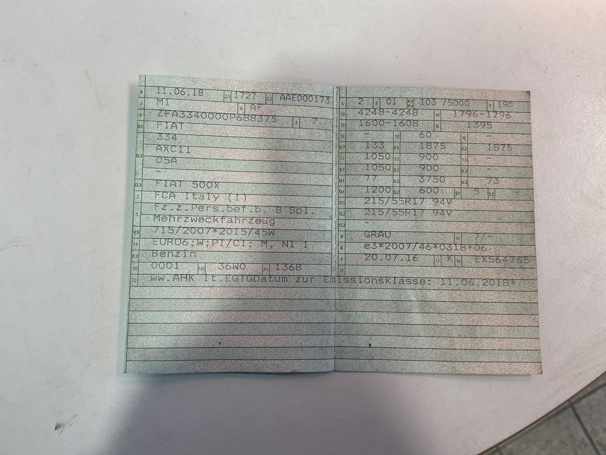 Fiat 500X d'occasion