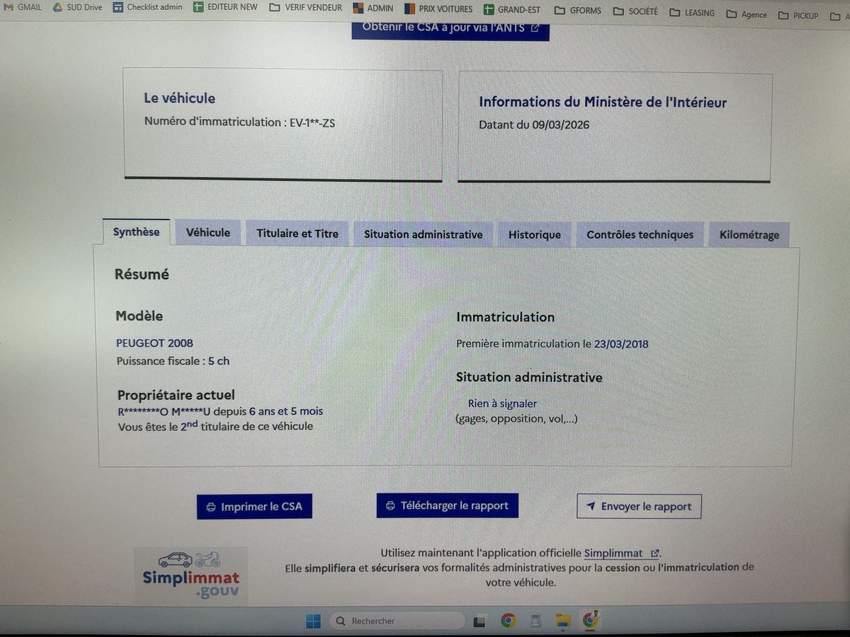 Peugeot 2008 d'occasion