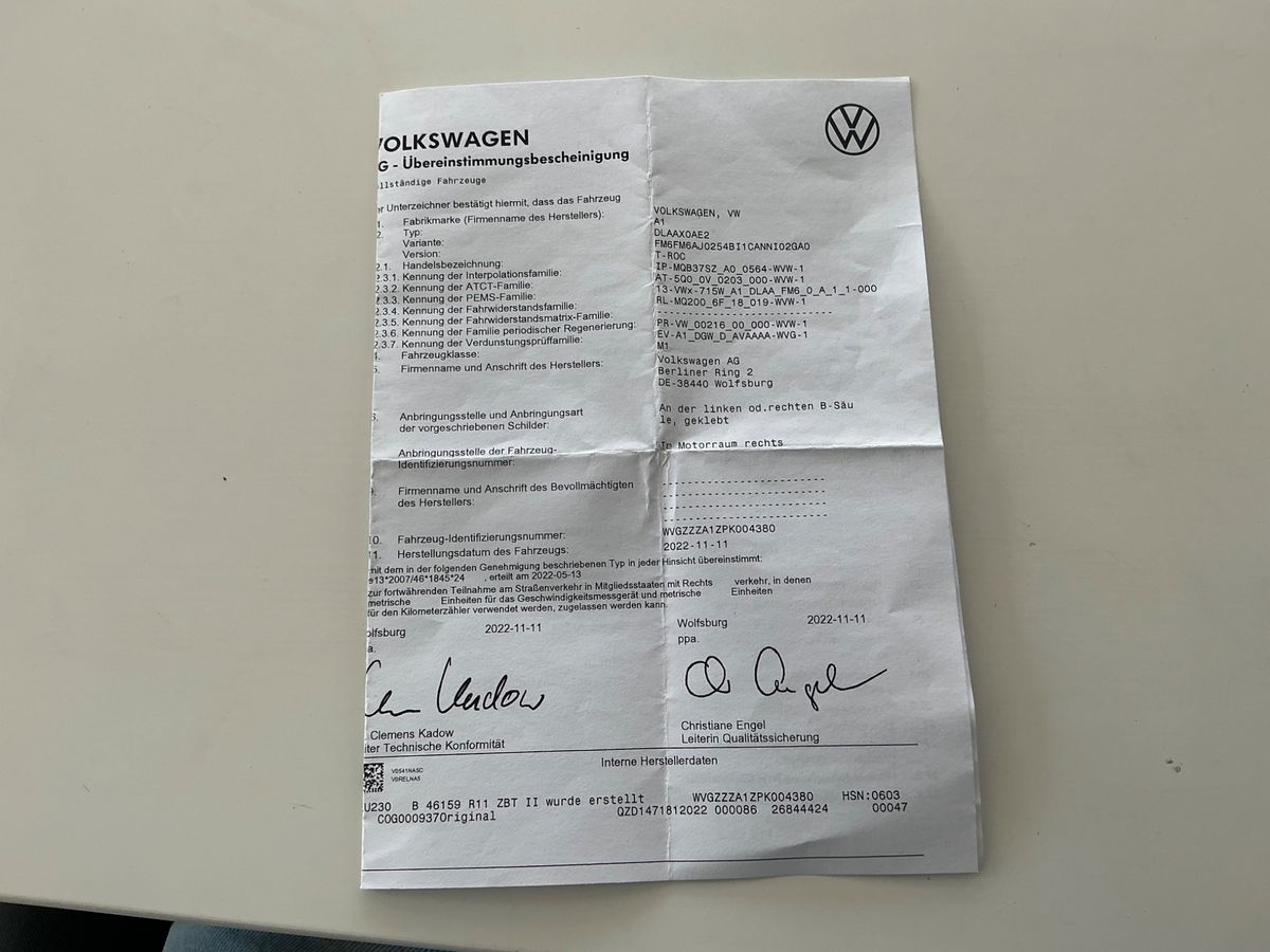 Volkswagen T-Roc d'occasion