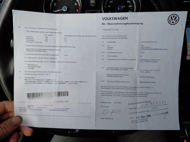 Volkswagen Golf VII 2.0 TSI R 4Motion BlueMotion Tech — zdjęcie 18