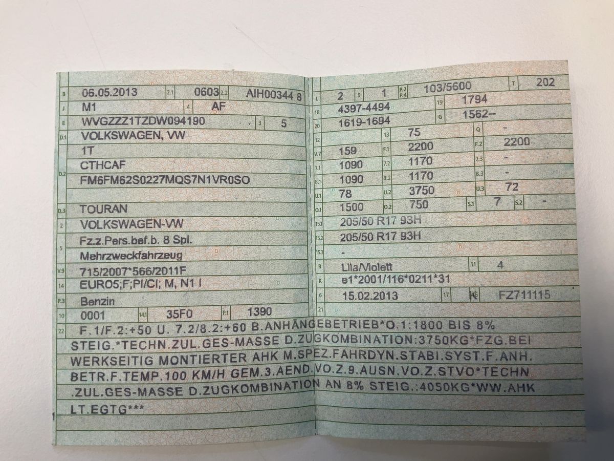 Volkswagen Touran d'occasion