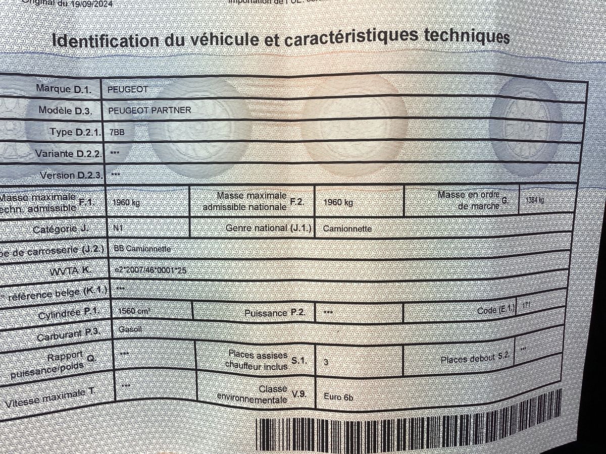 Peugeot Partner d'occasion