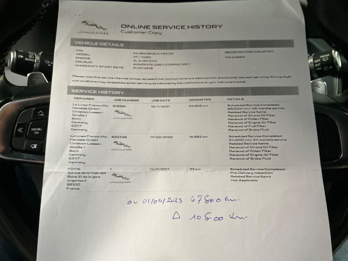 Jaguar XF 2017 — photo 25