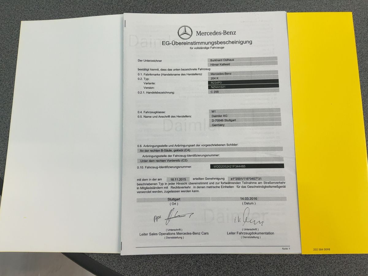 Mercedes-Benz C-Klasse d'occasion