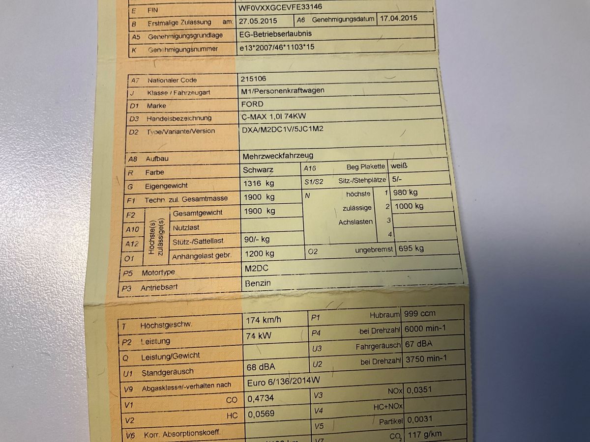 Ford C-Max d'occasion