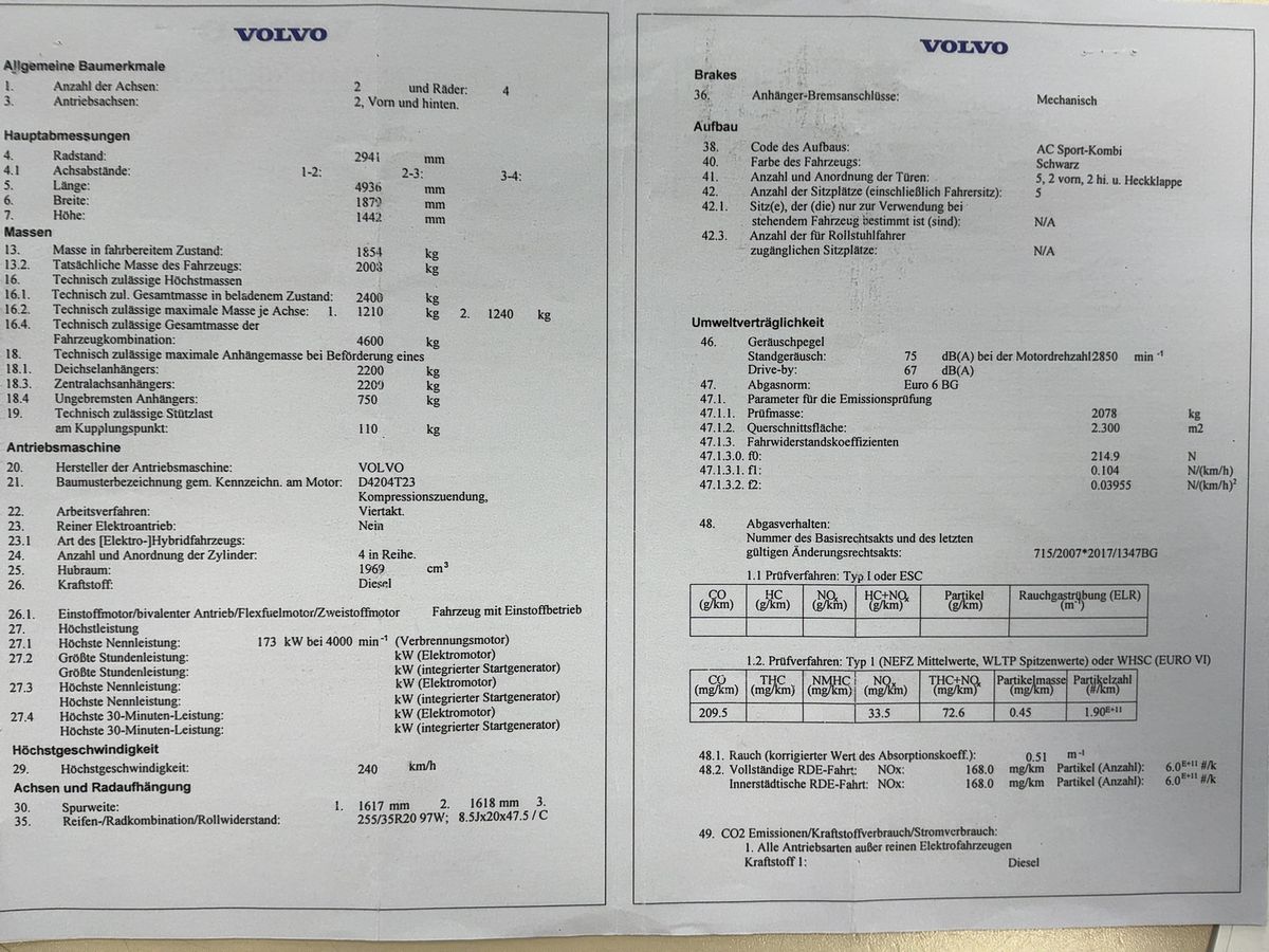 Volvo V90 d'occasion