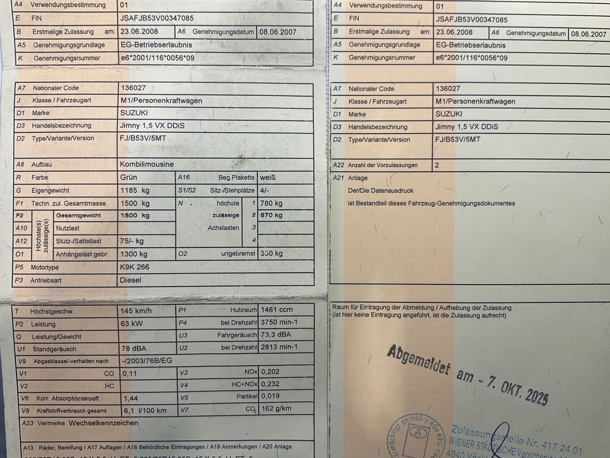 Suzuki Jimny 1.5 DDiS VX