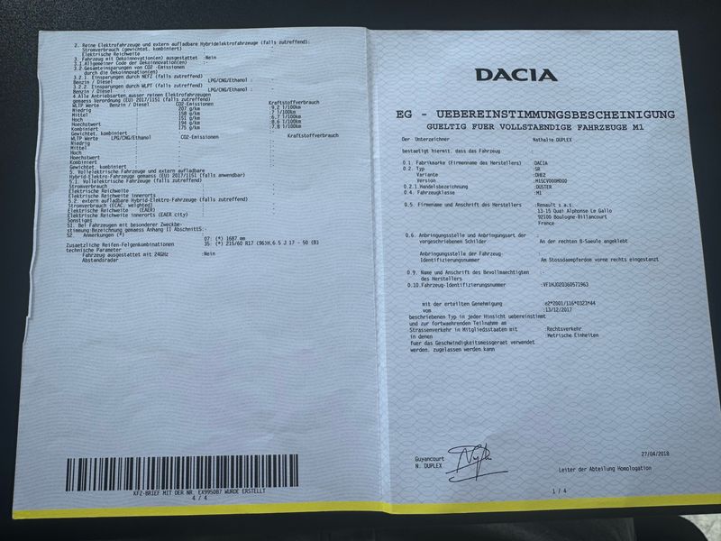 Dacia Duster 1.6 SCe Essential — zdjęcie 15