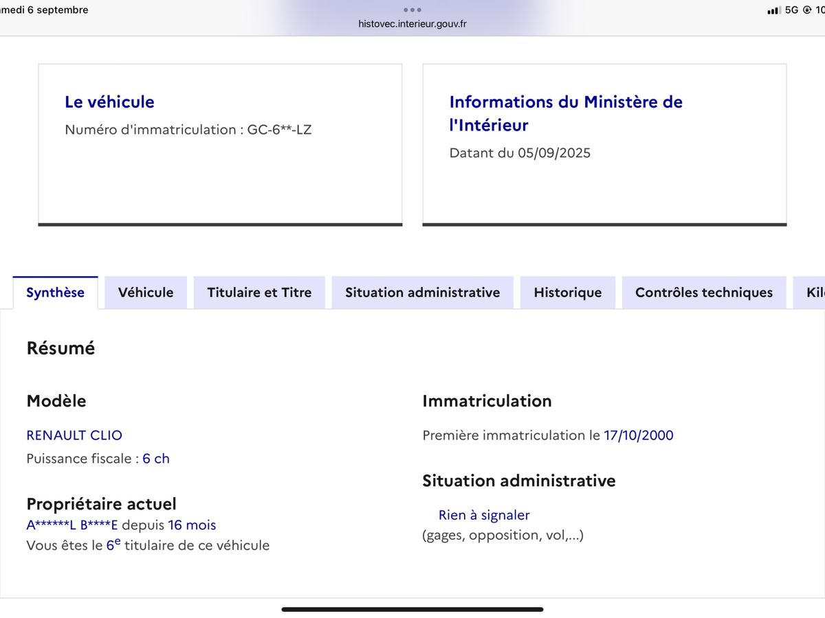Renault Clio 1.4 Initiale