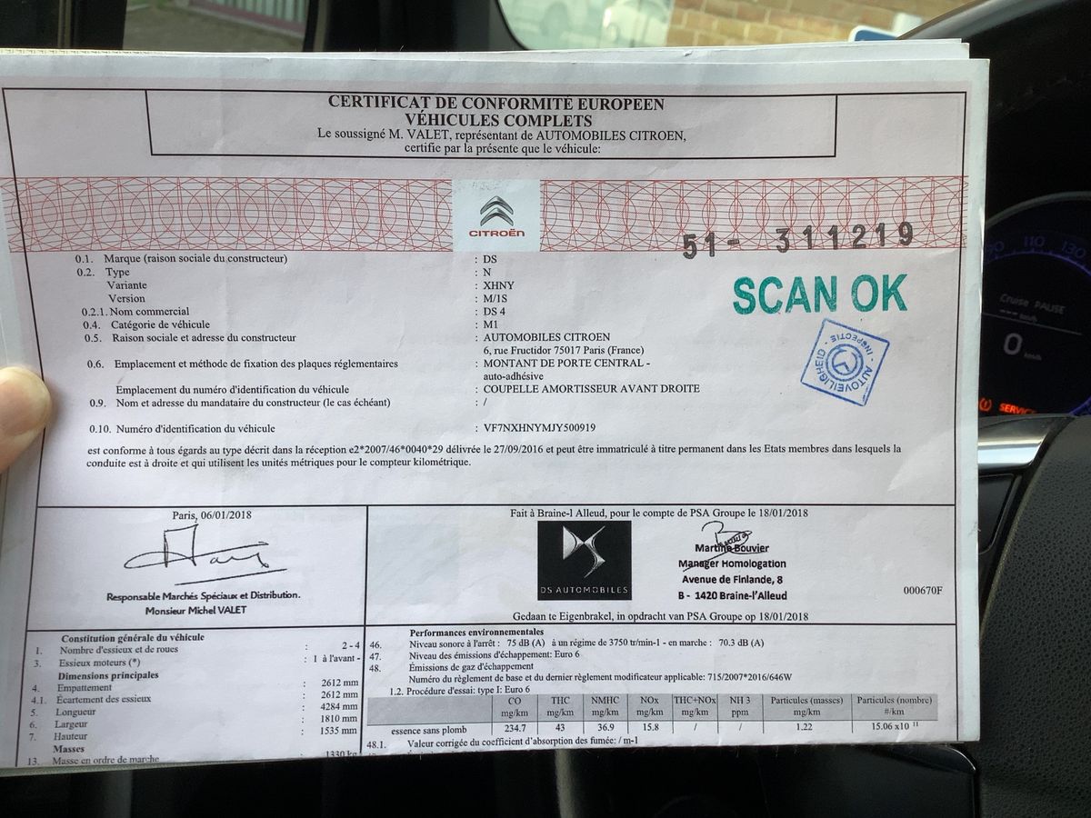 DS Automobiles d'occasion