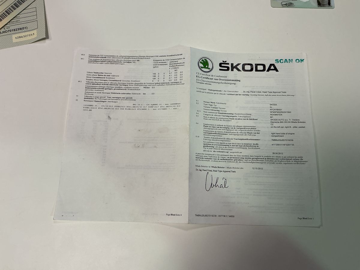 Skoda Roomster 1.6 TDI Elegance